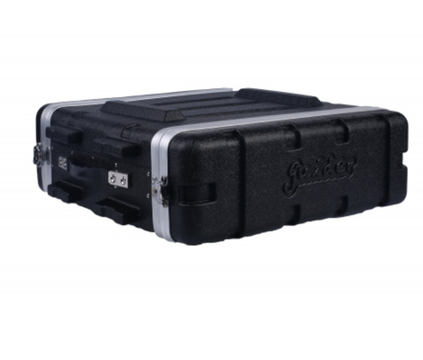 DJ /PA ABS 3U 19 ইঞ্চি র্যাক কেস টুইস্ট লক x 4 480X480x133MM