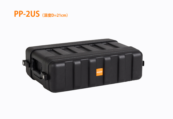 PP 19in Rack Case 2U হেভি ডিউটি ​​ডাস্টপ্রুফ 482 X 483 X 178 মিমি
